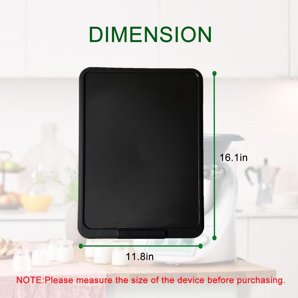 Diteje Kitchen Appliance Sliding Tray,Appliances Rolling Slider Moving Caddy Under Cabinet Countertop Compatible with Ninja Grill,KitchenAid Stand Mixer,Keurig Coffee Maker,Instant Pot,Blender