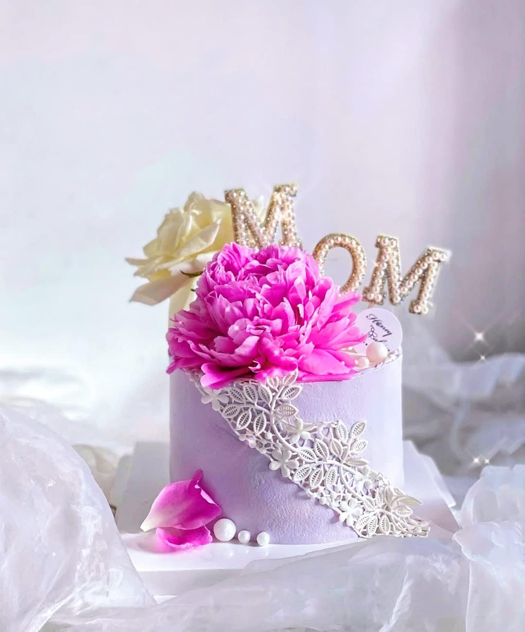 Embossing Lace Fondant Mold, Multi Circle Flowers Lace Mat Wedding, Silicone Molds for Cake Decorating Tool, Cake Lace Molds