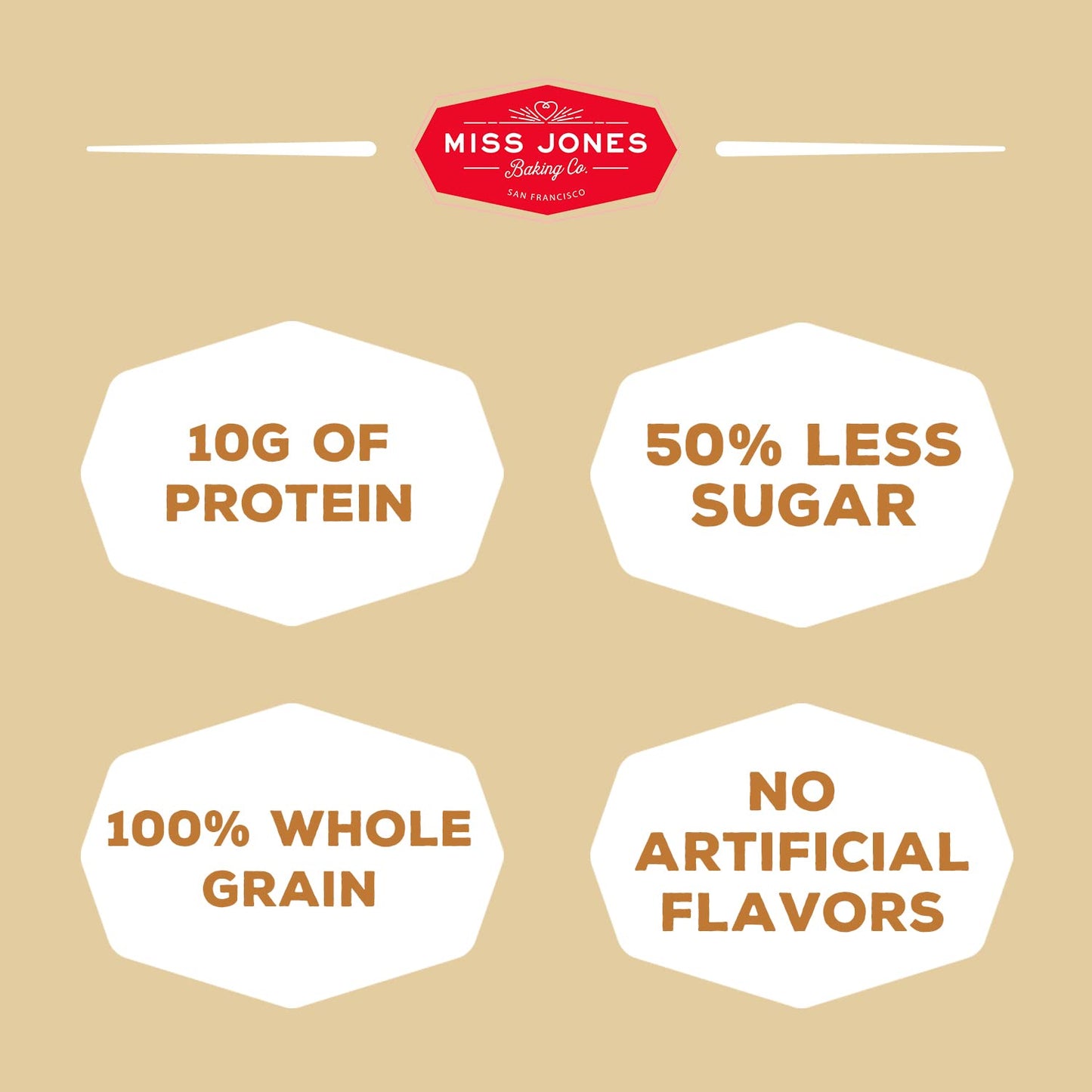 Miss Jones Baking Banana Bread & Muffin Mix - Whole Grains, 50% Lower Sugar, Real Banana, Vegan Banana Bread, Naturally Sweetened Desserts & Treats, 10.57 Ounce (Pack of 6)