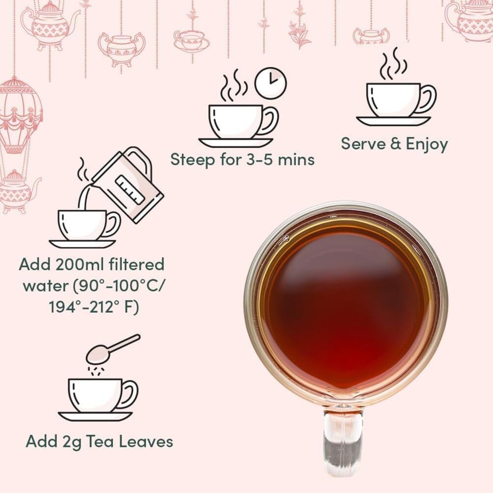 VAHDAM, Oprah's Favorite Tea Gift Sets | 3 Premium Chai Teas in Golden Tin Caddy Gift Box | Exotic Chai Tea Blends | Gluten Free, Non GMO | Gifts for Men And Women