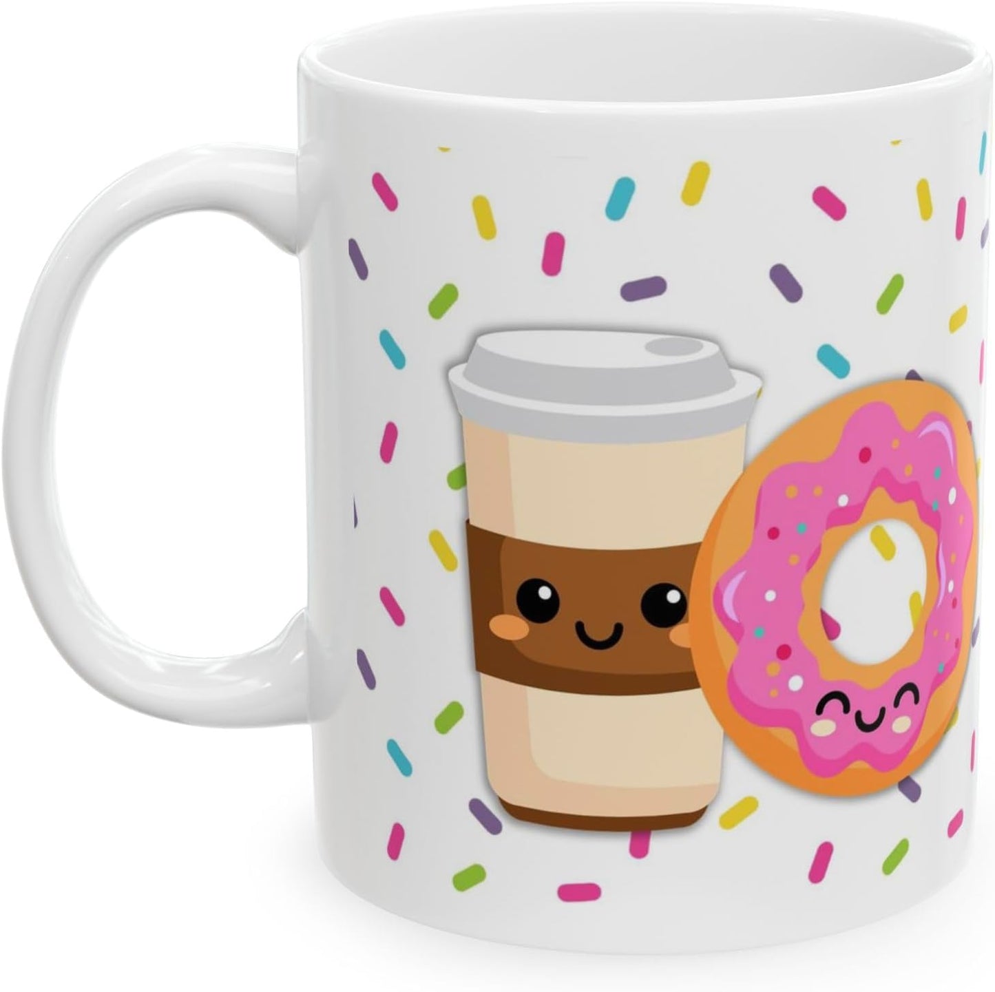 11 OZ Novelty Coffee Mugs - Christmas Gift (Best Friends Theme)