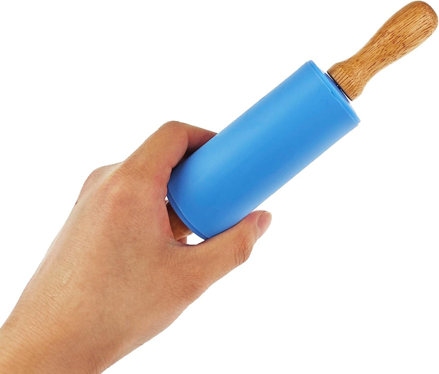 12 Pack Small Rolling Pin for Kids, 9 Inch Kids Rolling Pin for Home Kitchen (6 colors)