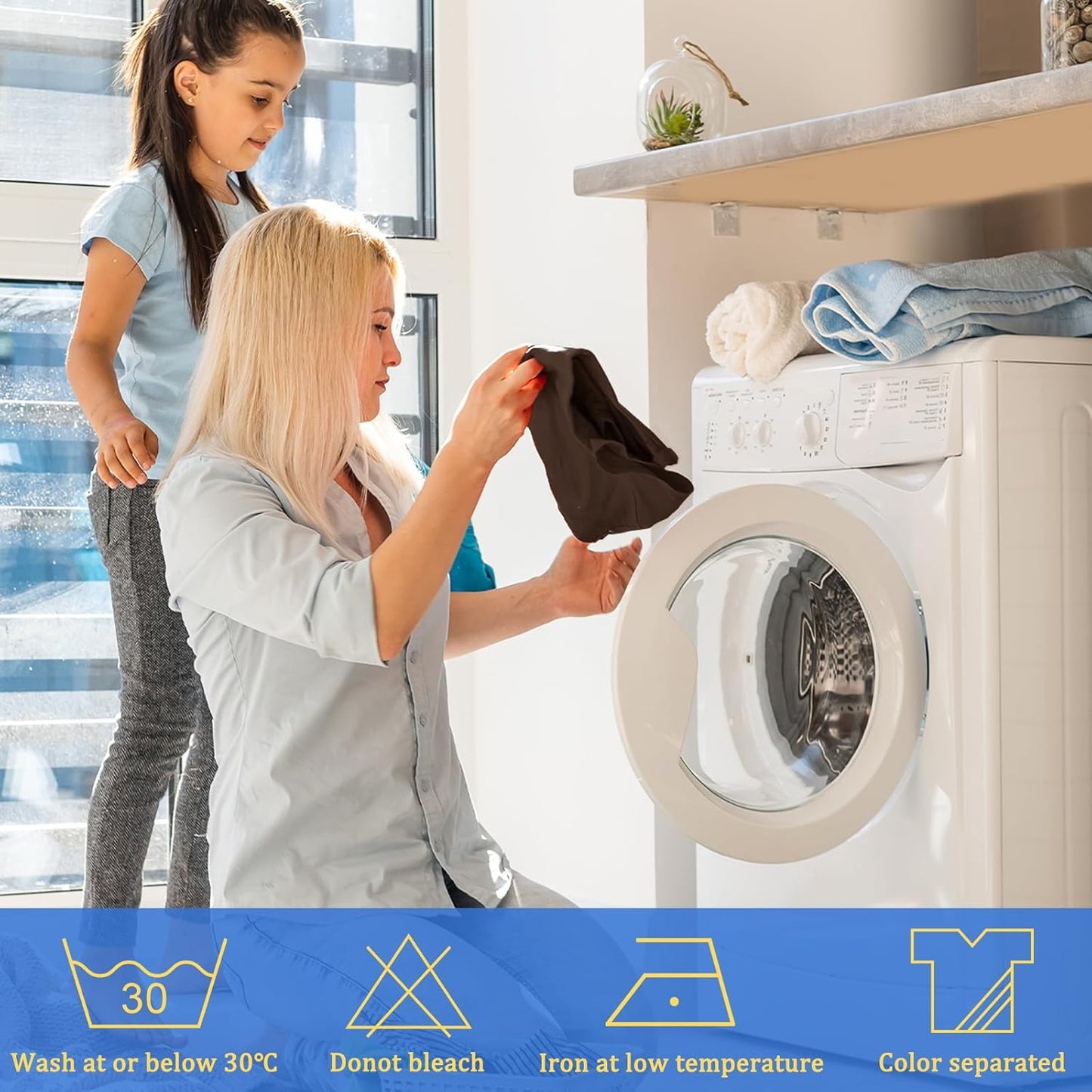 4 Pack Chef Apron, Adjustable Apron with 2 Pockets, Unisex Personalised Apron for Cooking, Kitchen, Restaurant