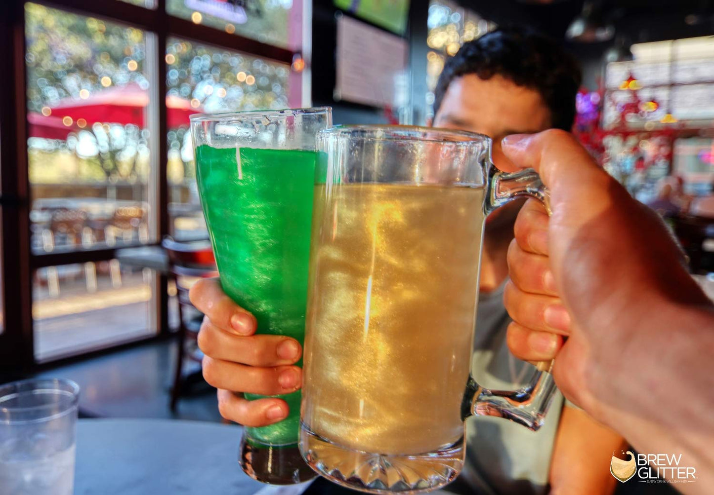 Brew Glitter - Pink (50g 1x Jar) | Edible Glitter For Drinks, Beer and Cocktail Beverages by Bakell