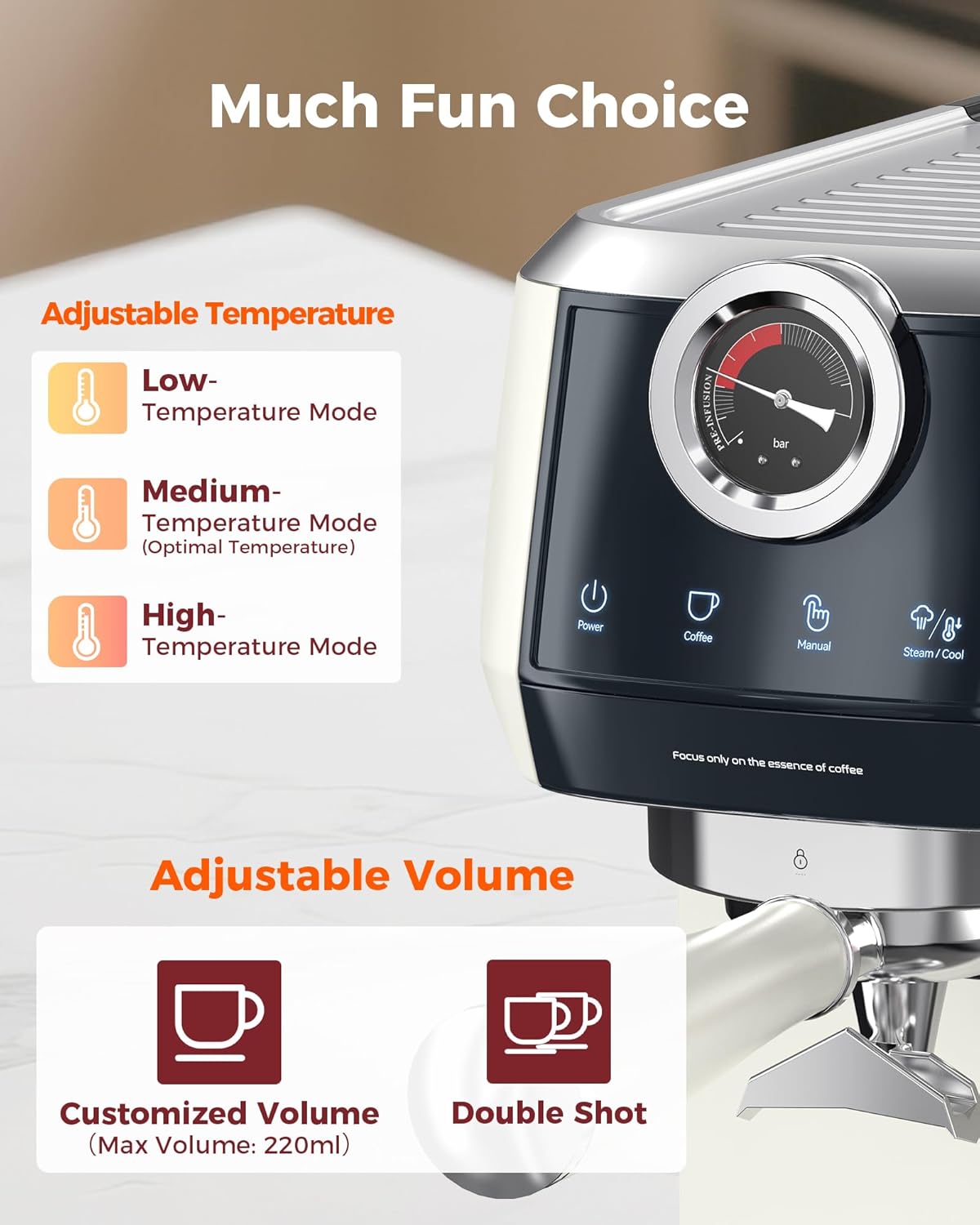 Tuni E2 ๐ฌ๐๐๐๐๐๐๐ ๐ด๐๐๐๐๐๐ with ๐ฉ๐๐๐๐๐๐๐๐๐ ๐ท๐๐๐๐๐๐๐๐๐๐ Combo Set | 58mm ๐๐ฎ๐๐ฅ ๐๐จ๐ข๐ฅ๐๐ซ Coffee Maker | Professional Home Barista Kit | Gift for Coffee Lovers