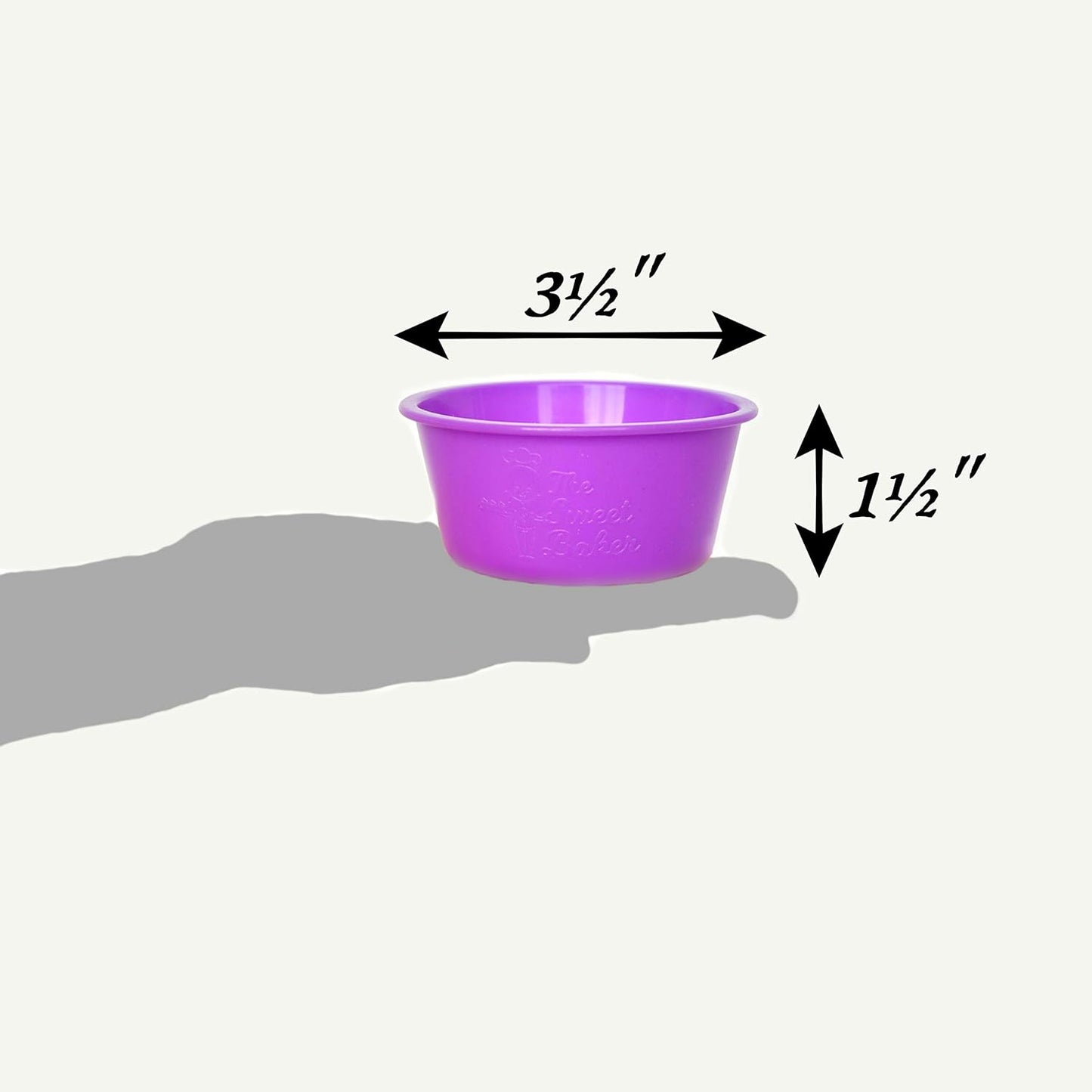 | Professional Jumbo Silicone Baking Cups | Premium 12 Piece Set | Reusable Cupcake Muffin Pans | BPA Free