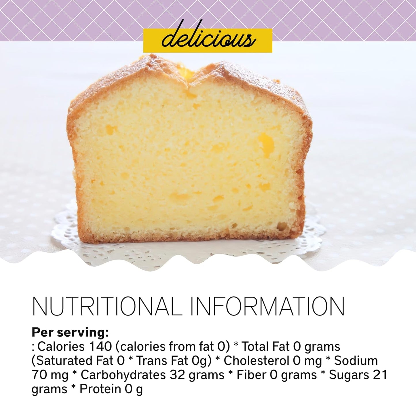 Southern Living Orange Pound Cake Mix, Gourmet, Moist, Buttery & Sweet Flavor with Easy Glaze, Perfect for 8-12 Servings, 1 Box