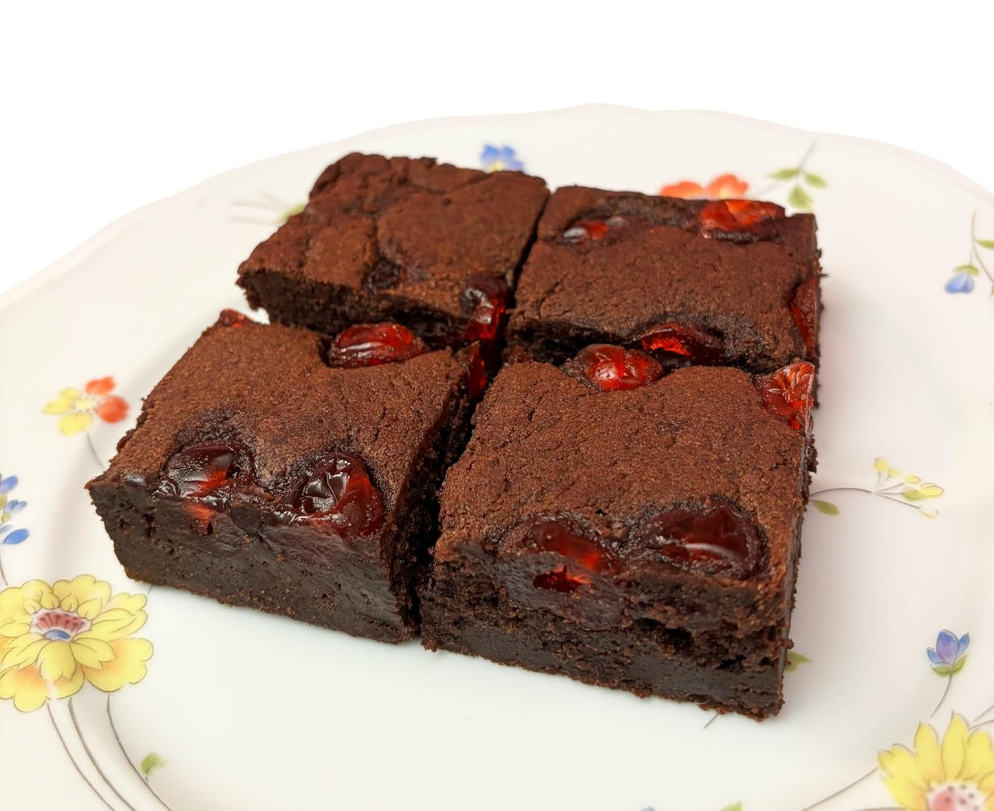Ruth’s Maraschino Cherry Cake Style Brownies 1 Dozen – Gourmet Baked Treats | Delicious Gift with The Finest Ingredients