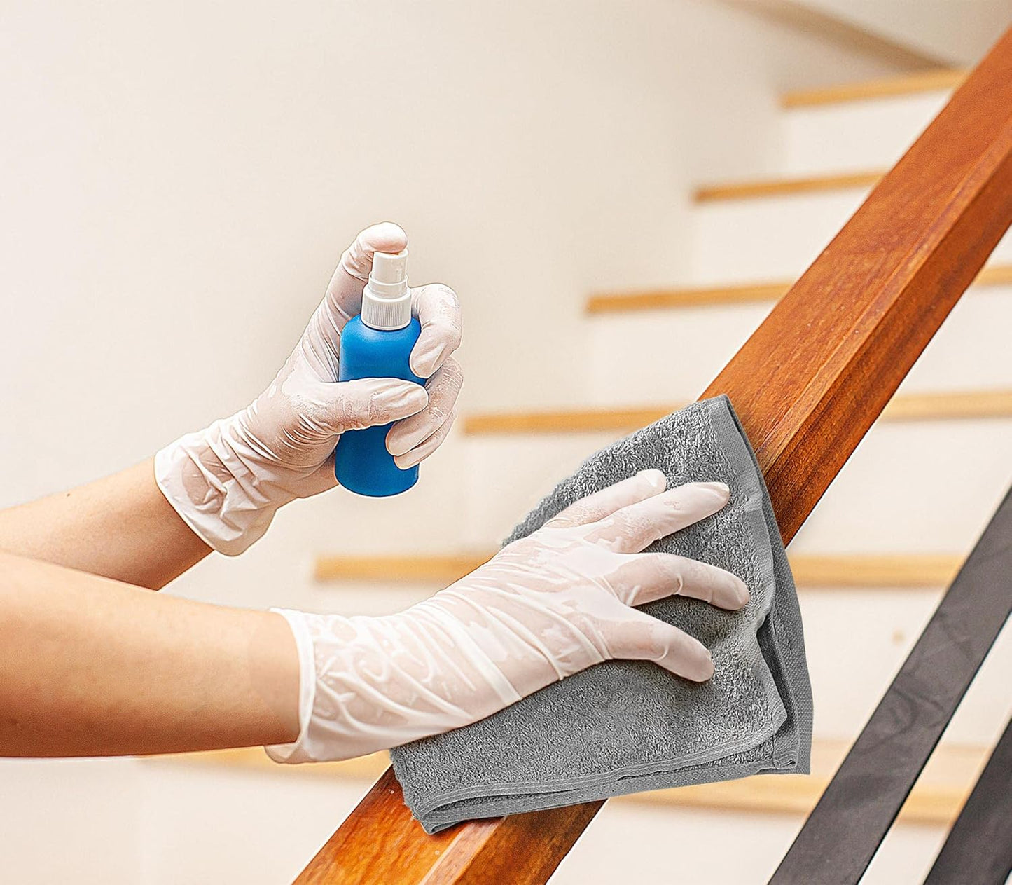 Utopia Towels Kitchen Bar Mops, Pack of 12, 16 by 19 Inches, 100% Cotton Super Absorbent Grey Towels, Multi-Purpose Cleaning Towels for Home and Kitchen Bars