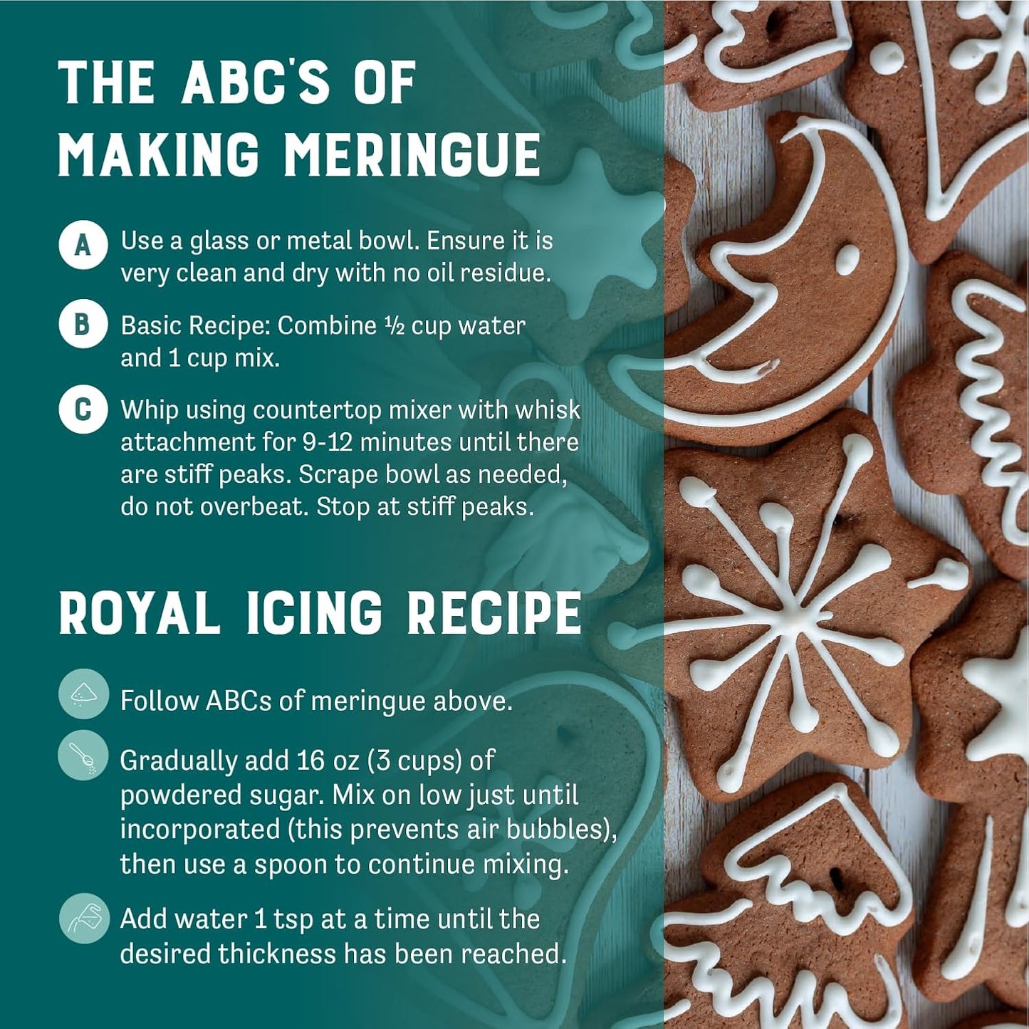 Judee’s Complete Meringue Powder Mix 1.5 lb (24oz) - Great for Baking and Decorating - No Preservatives - Gluten-Free and Nut-Free - Make Meringue Cookies, Pies, Frosting, and Royal Icing