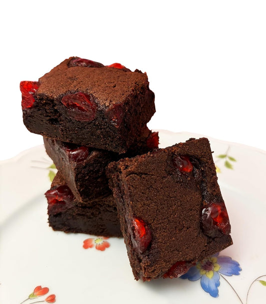 Ruth’s Brownies Cherry Cake Style Brownies 2 Dozen – Gourmet Baked Treats | Delicious Gift with The Finest Ingredients | Guaranteed to Arrive Fresh