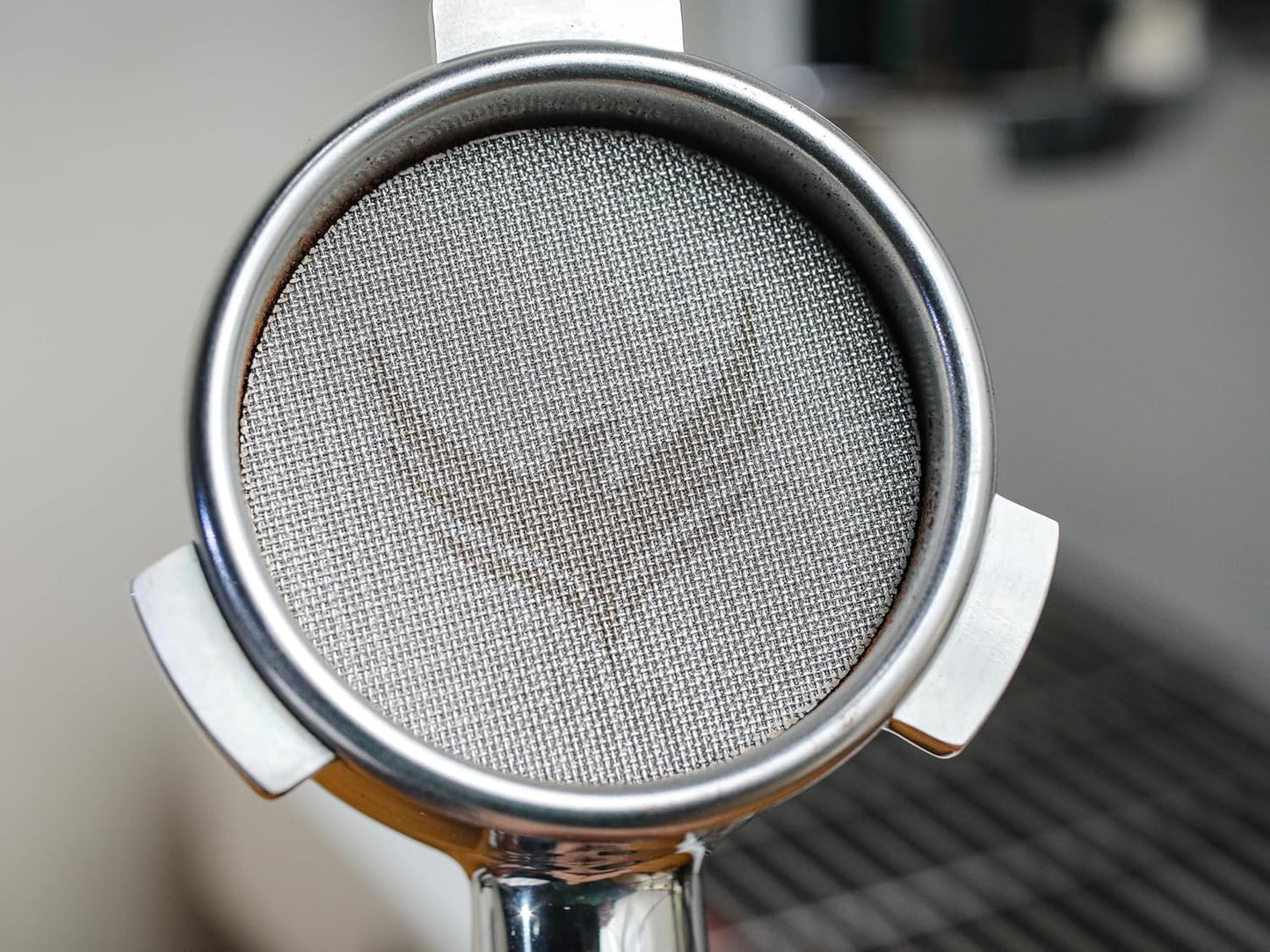 54mm Dosing Funnel Espresso Puck Screen Set KNODOS Grinder Trigger Portafilter Funnel and Filter Compatible with Breville 54mm Portafilters