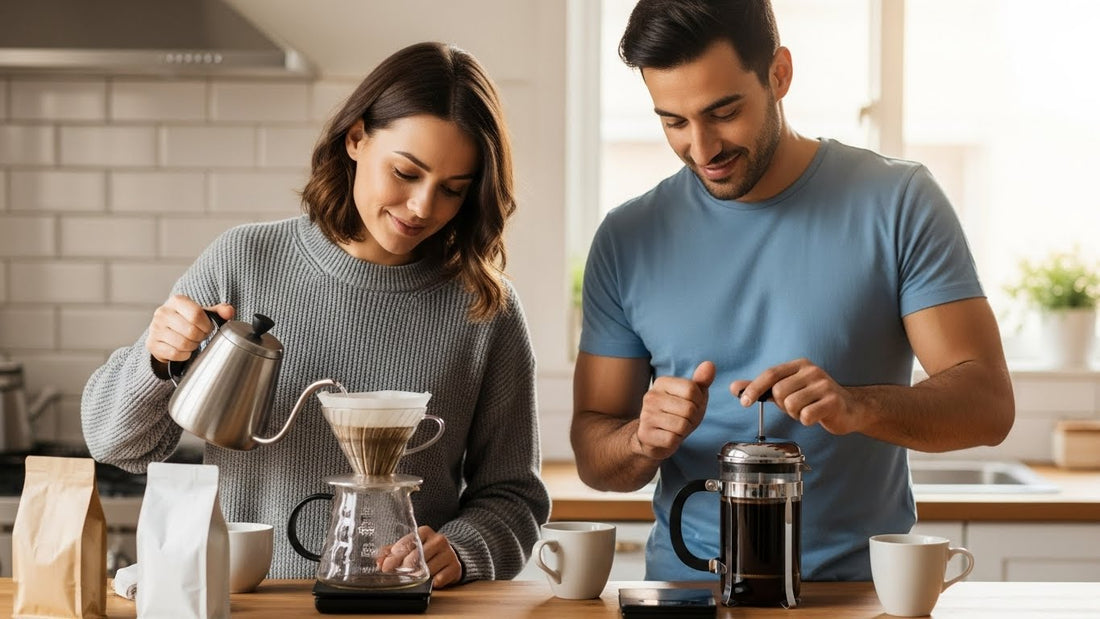 Pour-Over vs. French Press: A Flavor Showdown at Home