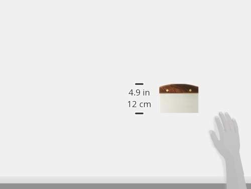 Lamson 3" x 6" Dough (Bench) Scraper with Walnut Handle