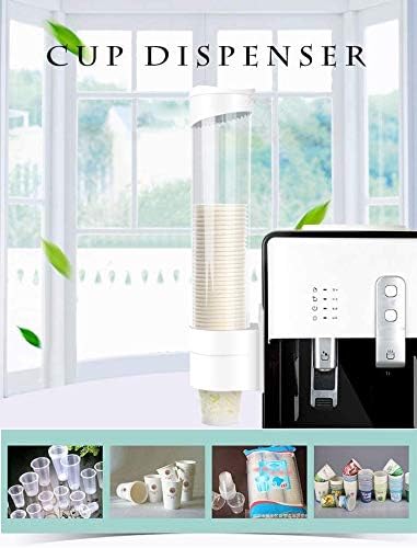 Large Disposable Cup Holder Wall Mounted,Cup Dispenser, Paper or Plastic Cup Organizer, Including Magnet for fix (L is Suitable for 8-14 Ounce Cups)