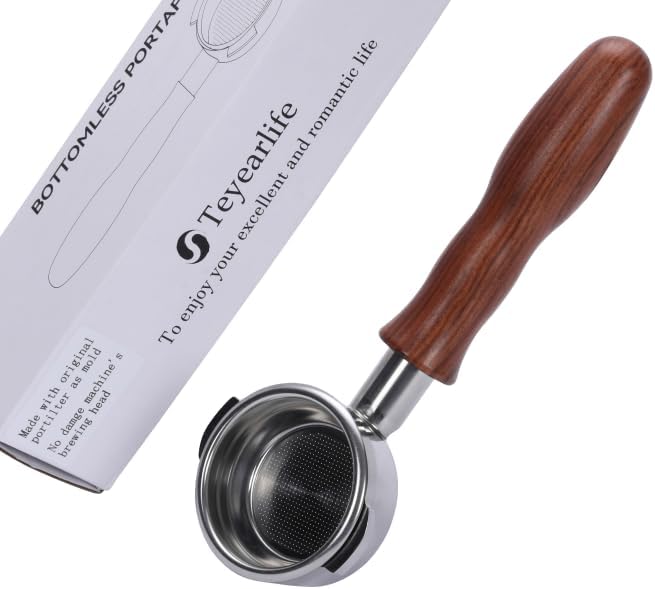 bottomless portafilter for espresso machines (58mm for breville)