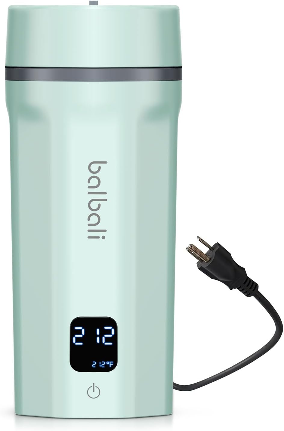 balbali 18.6oz Portable Kettle for Travel 100-250V Dual Voltage for International/Global/Europe - 6 Preset Travel Electric Kettle Hot Water Boiler/Heater/Warmer/Tea Maker - Green