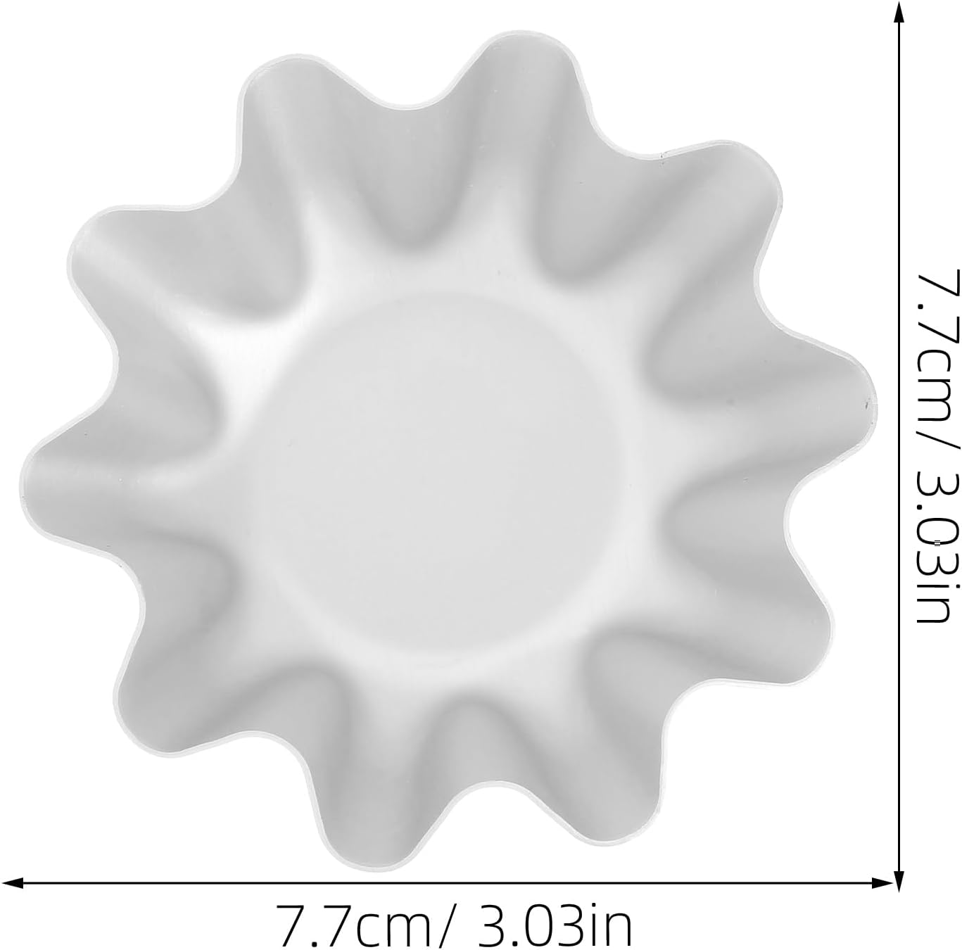 Kichvoe Tart Pan Tart Pan Mini Pie Tins Egg Tart Molds, 6Pcs Mini Pie Pans Cupcake Cake Muffin Cookie Tart Baking for Kitchen Reusable Baking Supplies Brioche Molds Egg Tart Tray Cake Stencils