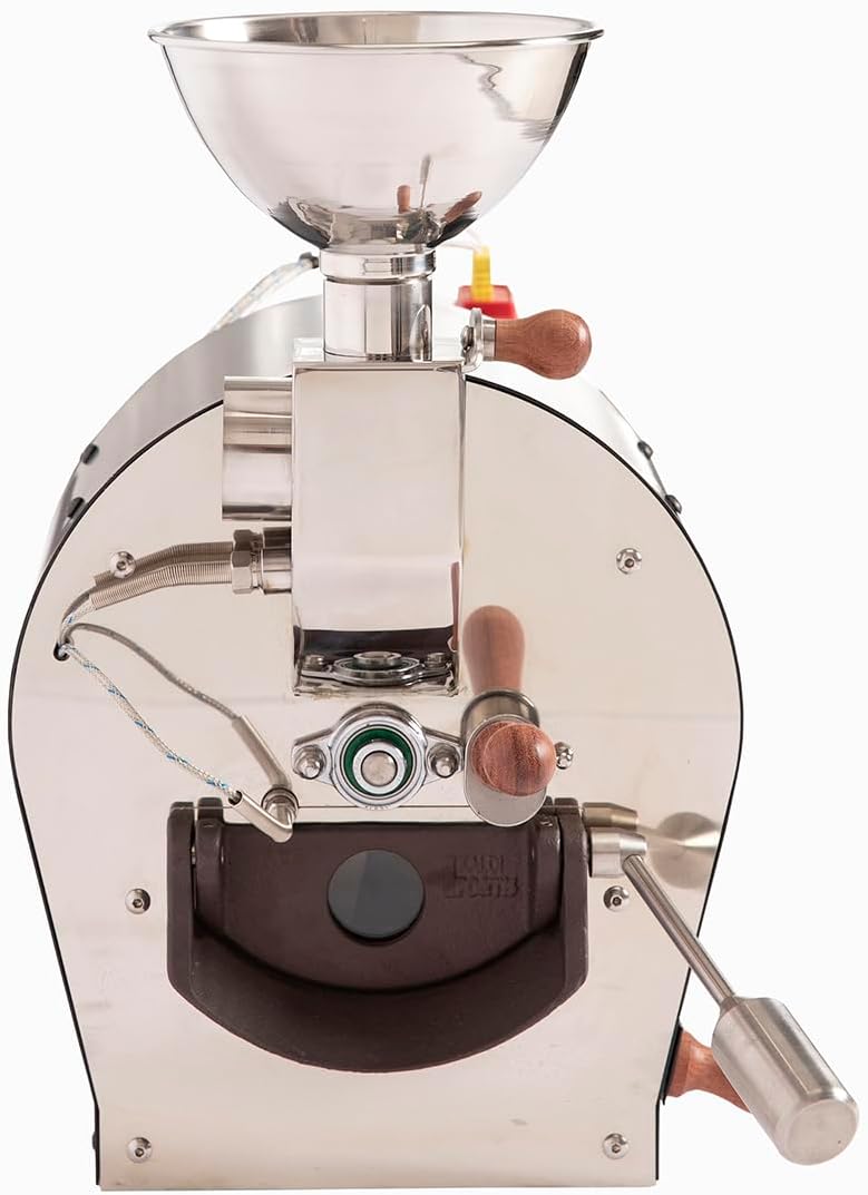 KALDI Fortis Coffee Roaster (Direct Flame Type, Dual Data Logger Thermometer)