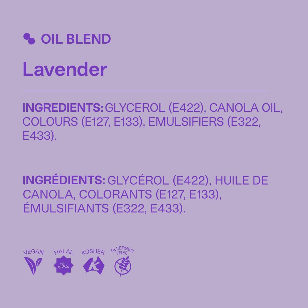 Colour Mill Oil-Based Food Coloring, 20 Milliliters Lavender