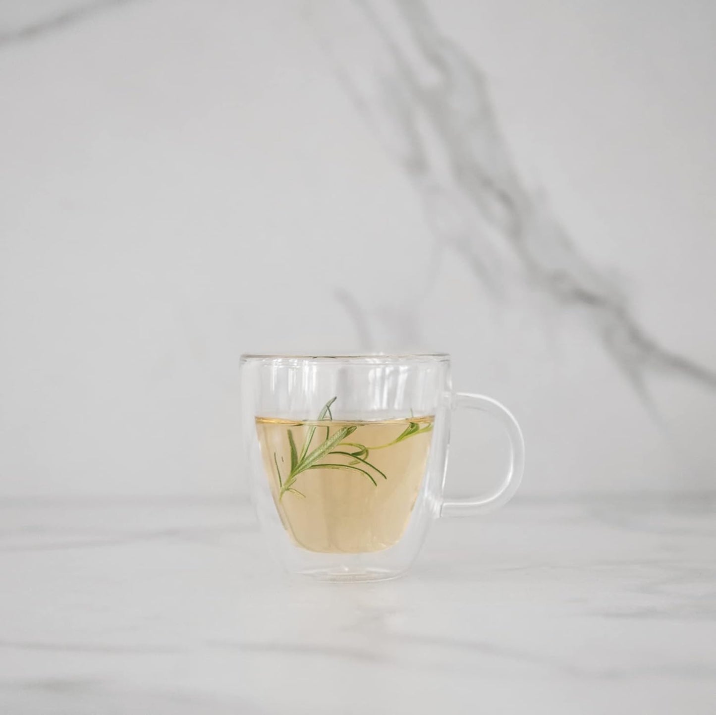 Bodum 5oz Bistro Double Wall Espresso Mug, High-Heat Borosilicate Glass, Set of 2, Clear