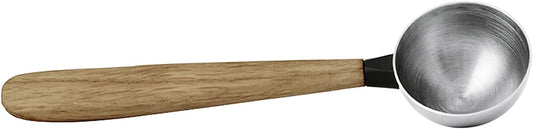 Viva Pure Loose Tea and Coffee Scoop – 1 Tbsp Measuring Spoon with Wood Handle