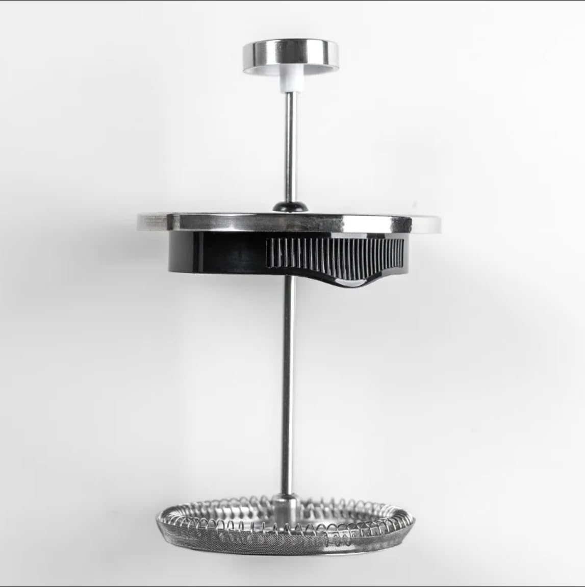 French Press Coffee Maker – 650ml (22oz) | Double-Wall Borosilicate Glass - Makes 4–5 Cups (1Cup = 4oz or 118ml) | Ribbed Manual Brewer with Stainless Steel Mesh Filter for Coffee & Tea