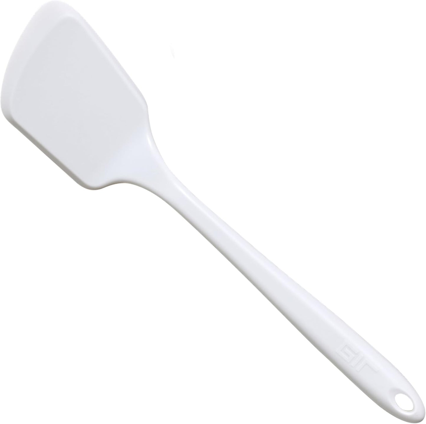 GIR: Get It Right Silicone Turner Spatula - 13-Inch Studio - Heat Resistant To 425°F & Fiberglass Core - Ergonomic & Nonplastic Non-Scratch Design - Dishwasher-Friendly Kitchen Tool