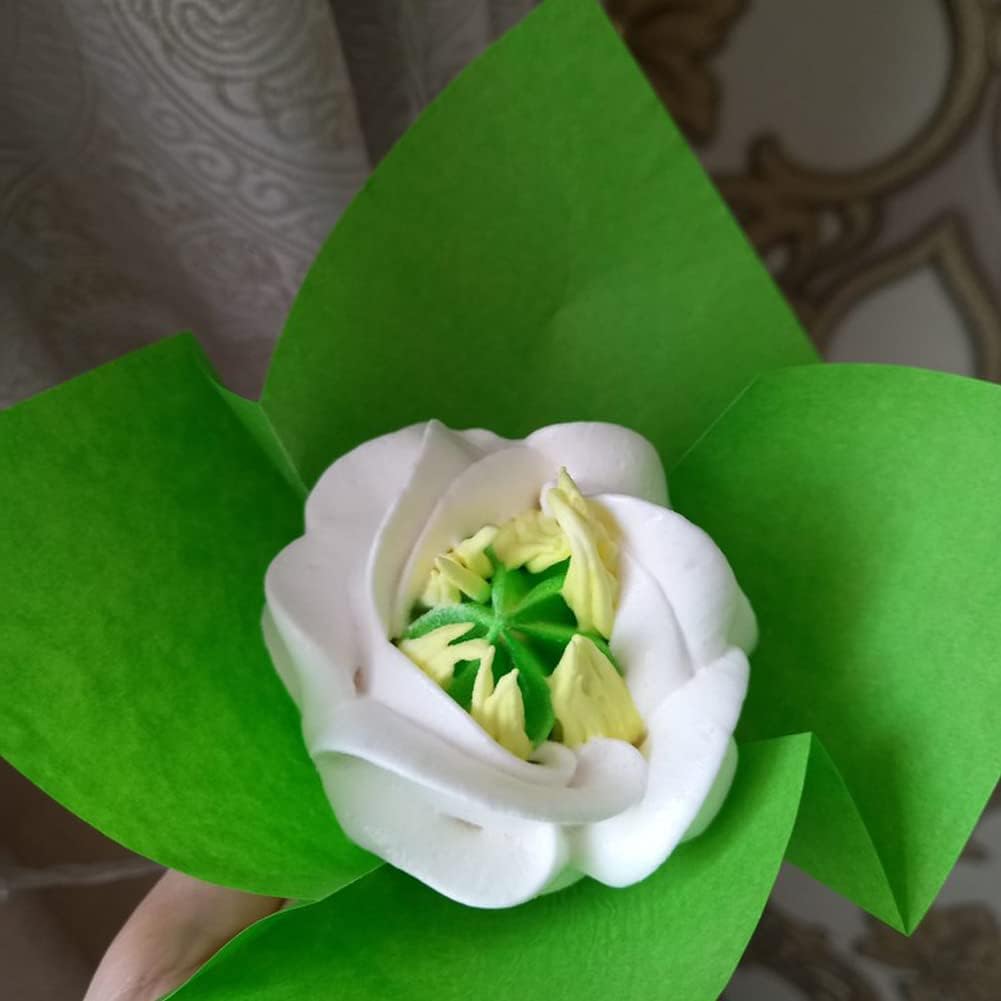 Extra Large Piping Tips Set for Cupcake Cake Decorating,6 Big Icing Tips with Round Star Rose Petal Ruffle Pastry Tips for Frosting