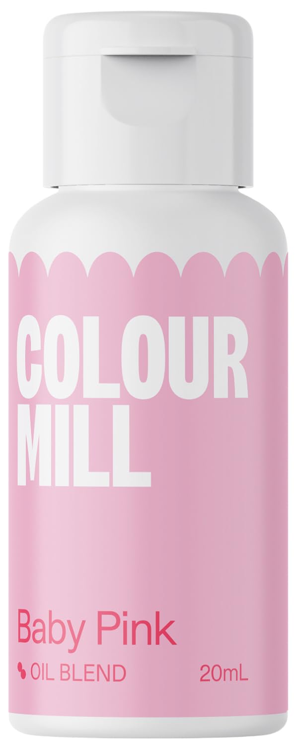 Colour Mill Oil-Based Food Coloring, 20 Milliliters Baby Pink