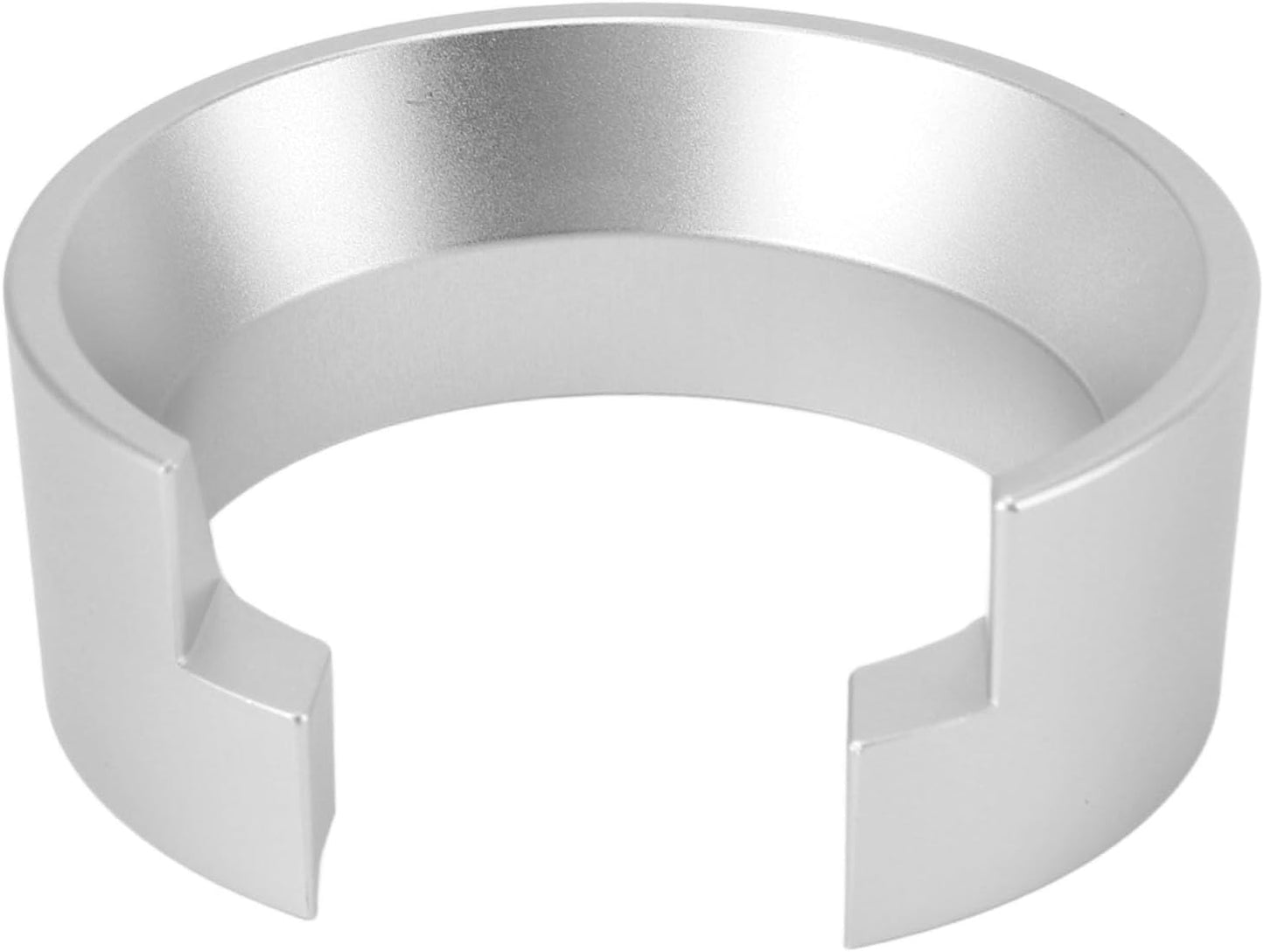 58mm Espresso Dosing Funnel, Lightweight Aluminum Portable Filter Funnel, Compatible with 58mm Portafilter (Silver)