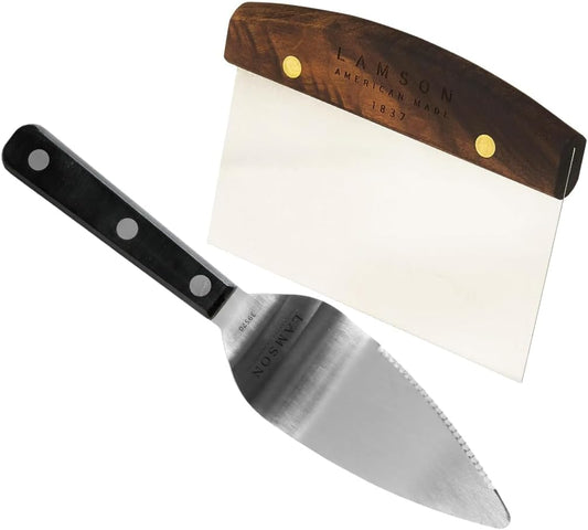 Lamson Dough Scraper and Pie/Cake/Quiche Server
