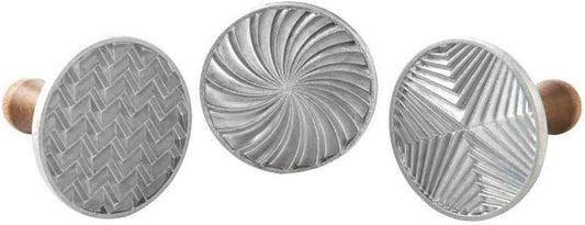Nordic Ware Geo Cast Cookie Stamps