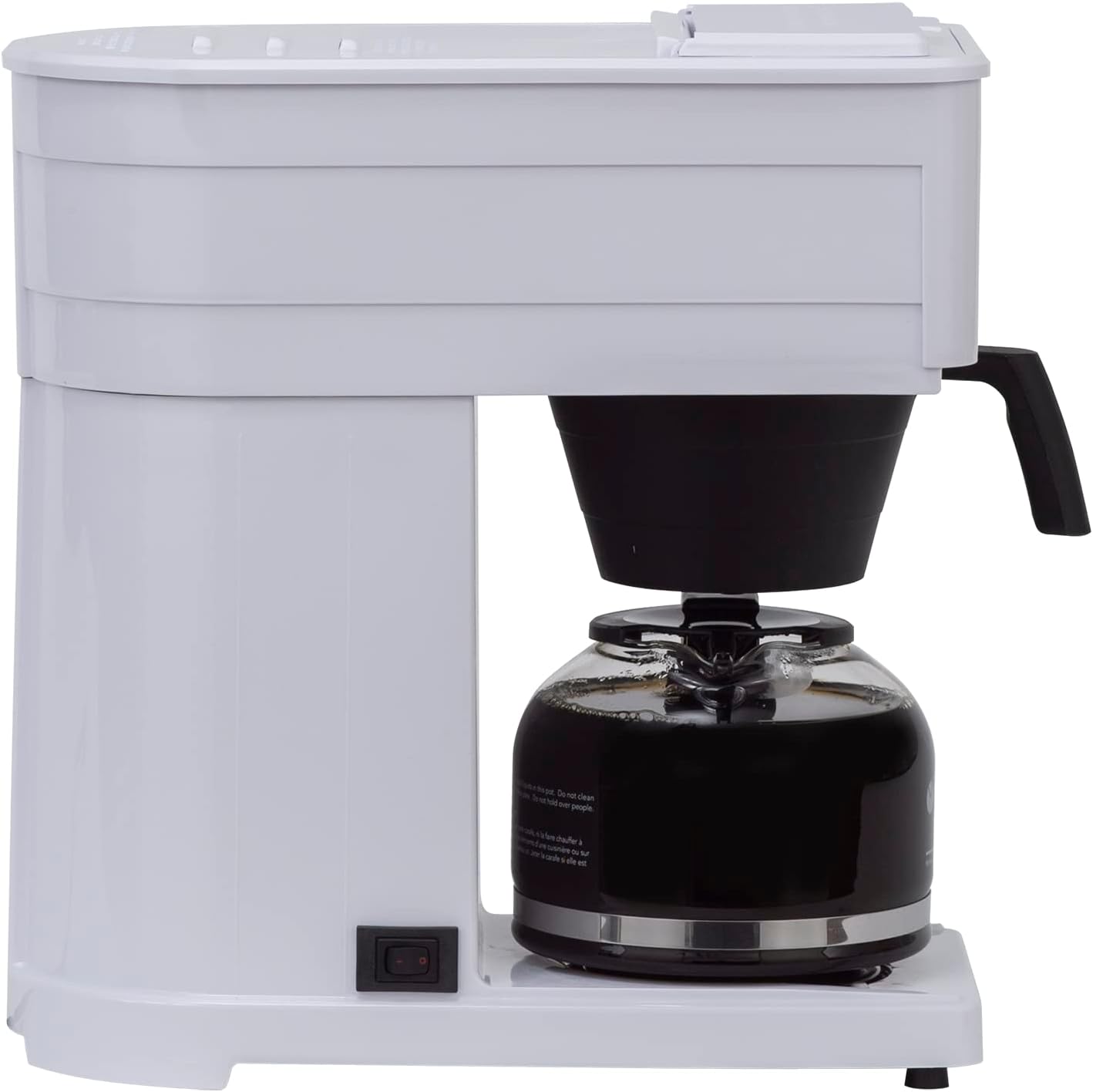 BUNN GRW Velocity Brew 10-Cup Home Coffee Brewer, White