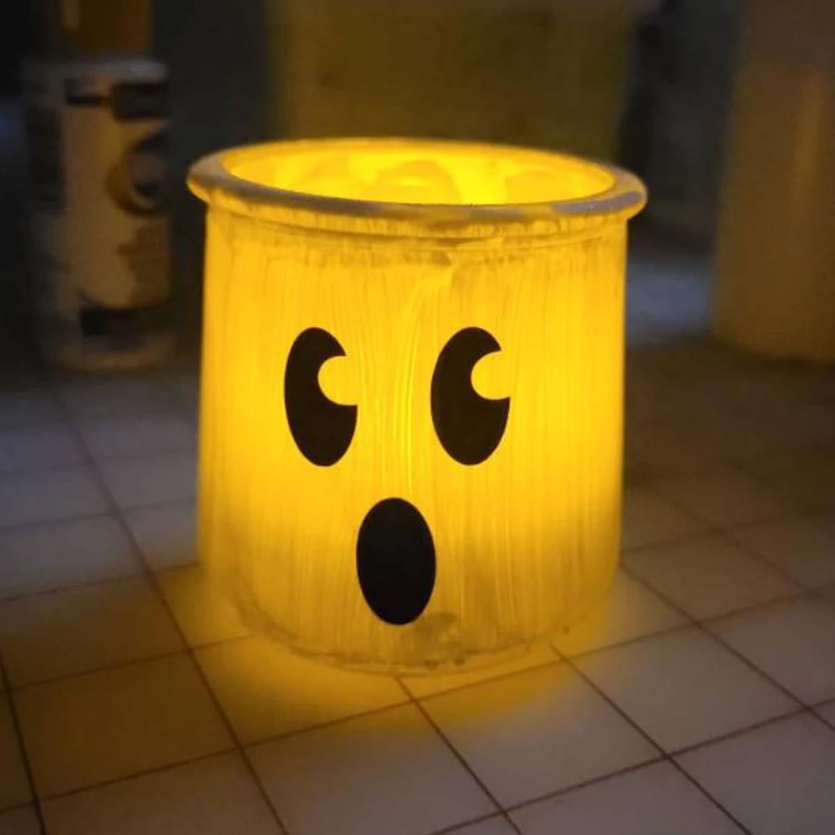 Halloween Stencils for Door Mats 8” Ghost Face Stencil Boo Trick or Treat Stencils for Painting on Wood Pumpkin Doormats T-Shirts