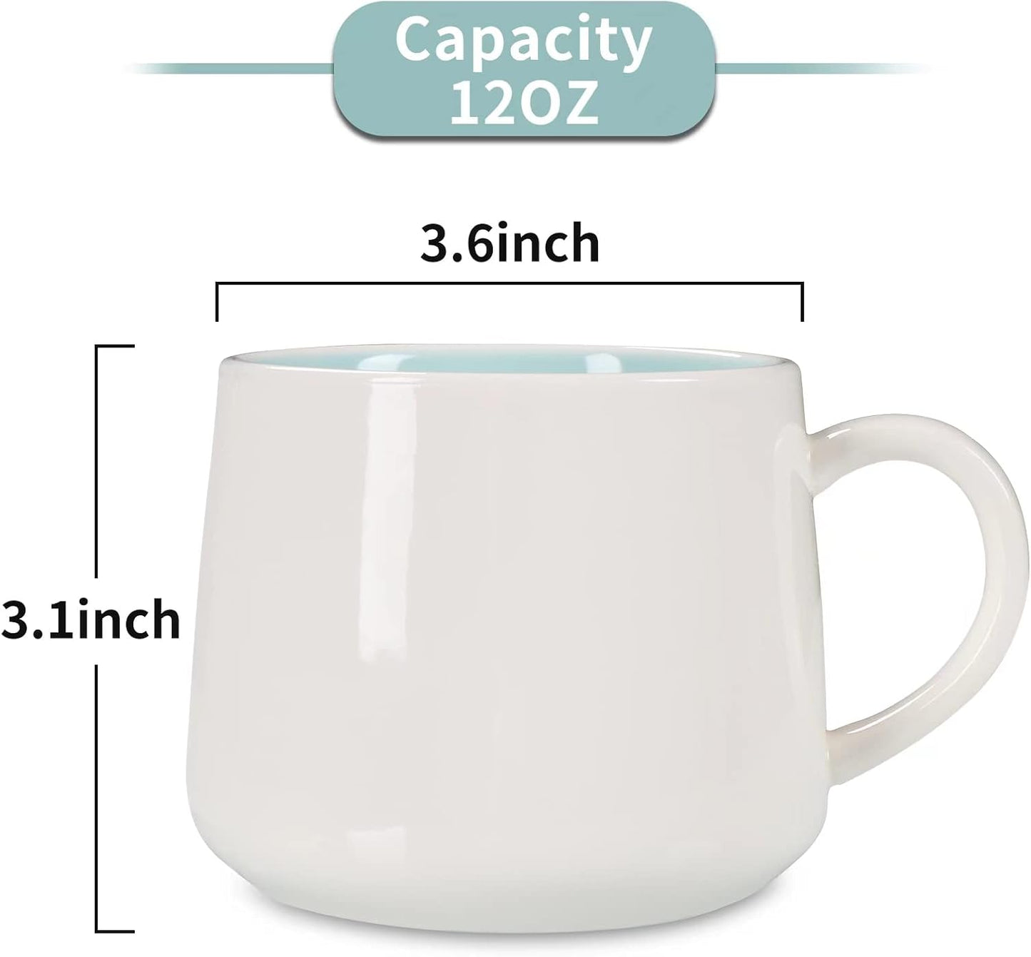 Monkey Ceramic Cup Hidden 3D Animal Inside Mug,12 oz Cute Cartoon Handmade Figurine Mugs,Christmas Birthday Surprise for Friends Family or Kids (Monkey)