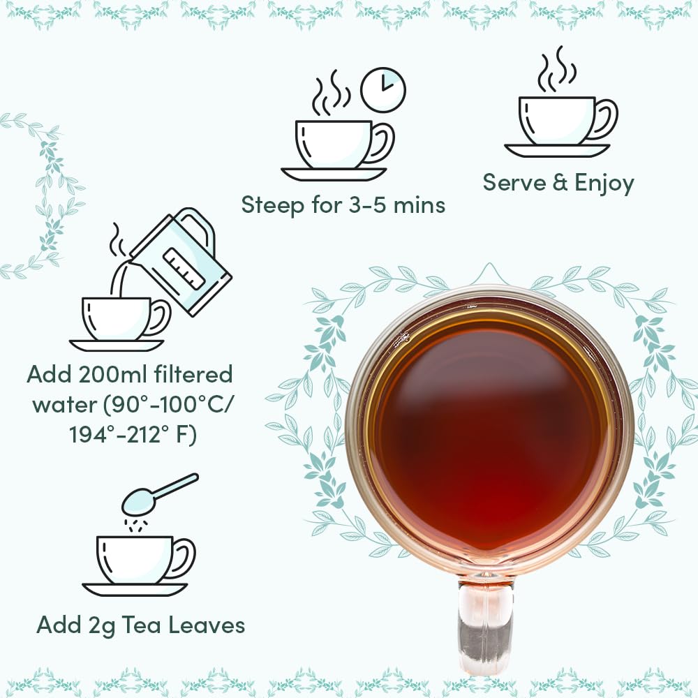 VAHDAM, Bloom - Assorted Tea Gift Sets (12 Loose Leaf Tea) Tin Caddy Presentation Box | Gluten Free, Non GMO | Gifts for Him and Her