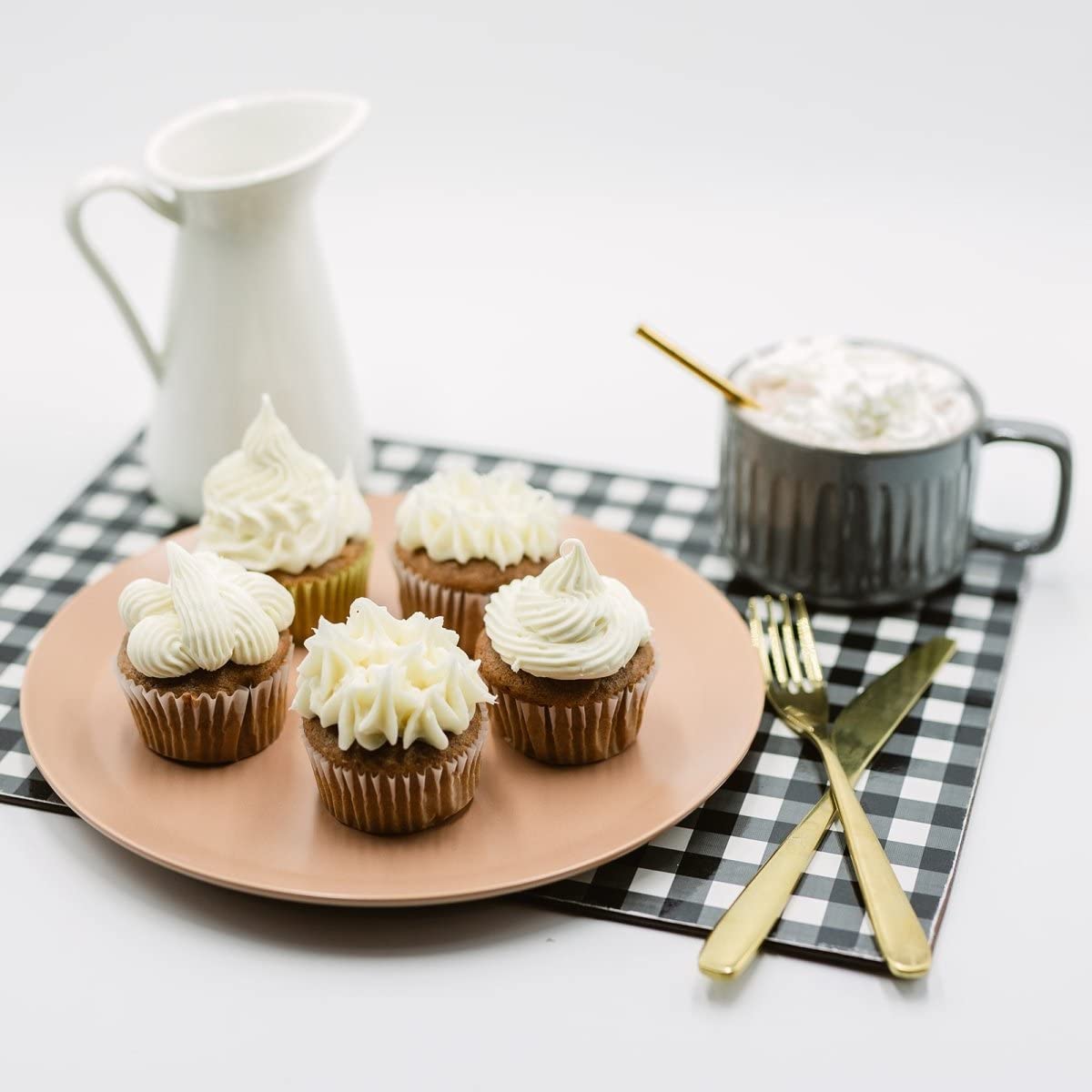 ProDough High Protein- Gluten Free Cupcake Mix, Low Carb, 13g of Protein per Cupcake, No Added Sugars, Keto Friendly, Makes 12, Healthy Dessert (Pumpkin Spice)