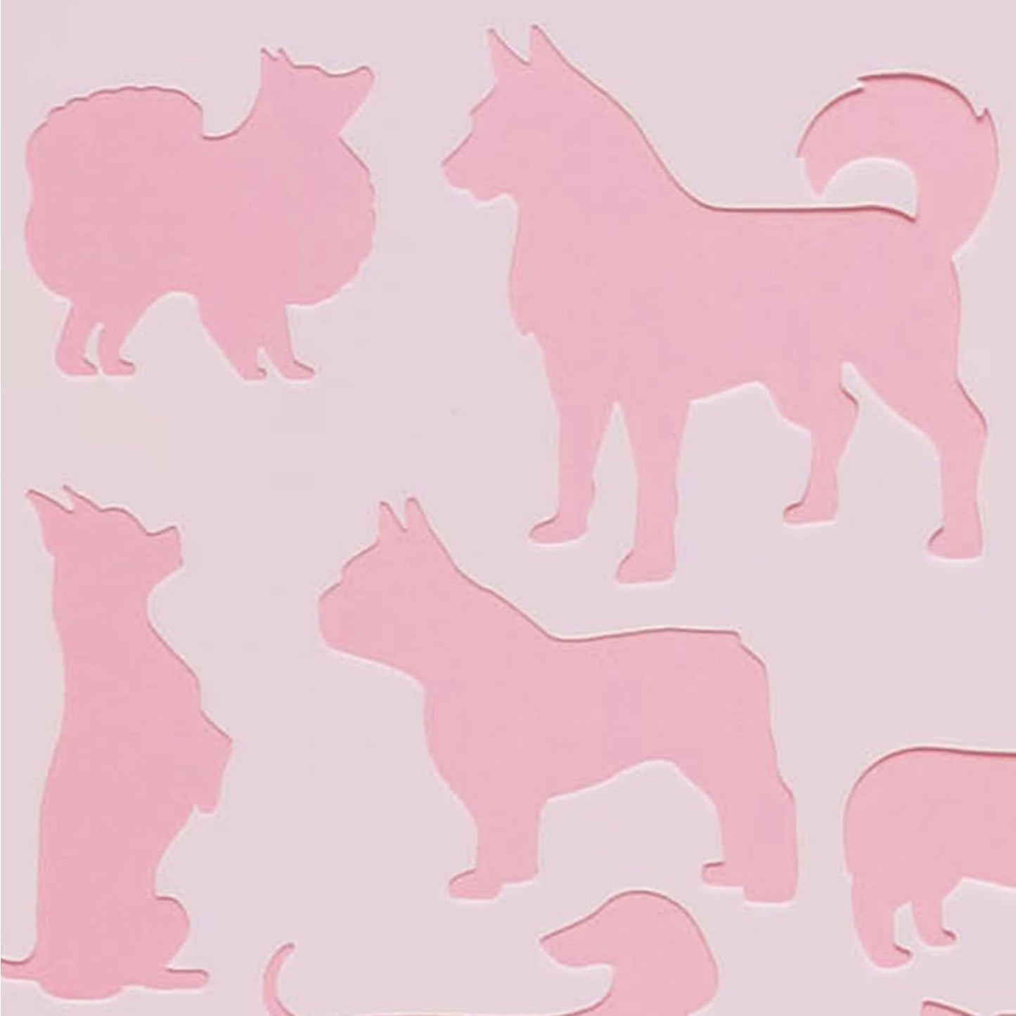 Dog Pattern Large Cake and Baking Decorating Stencil (DOGGU)