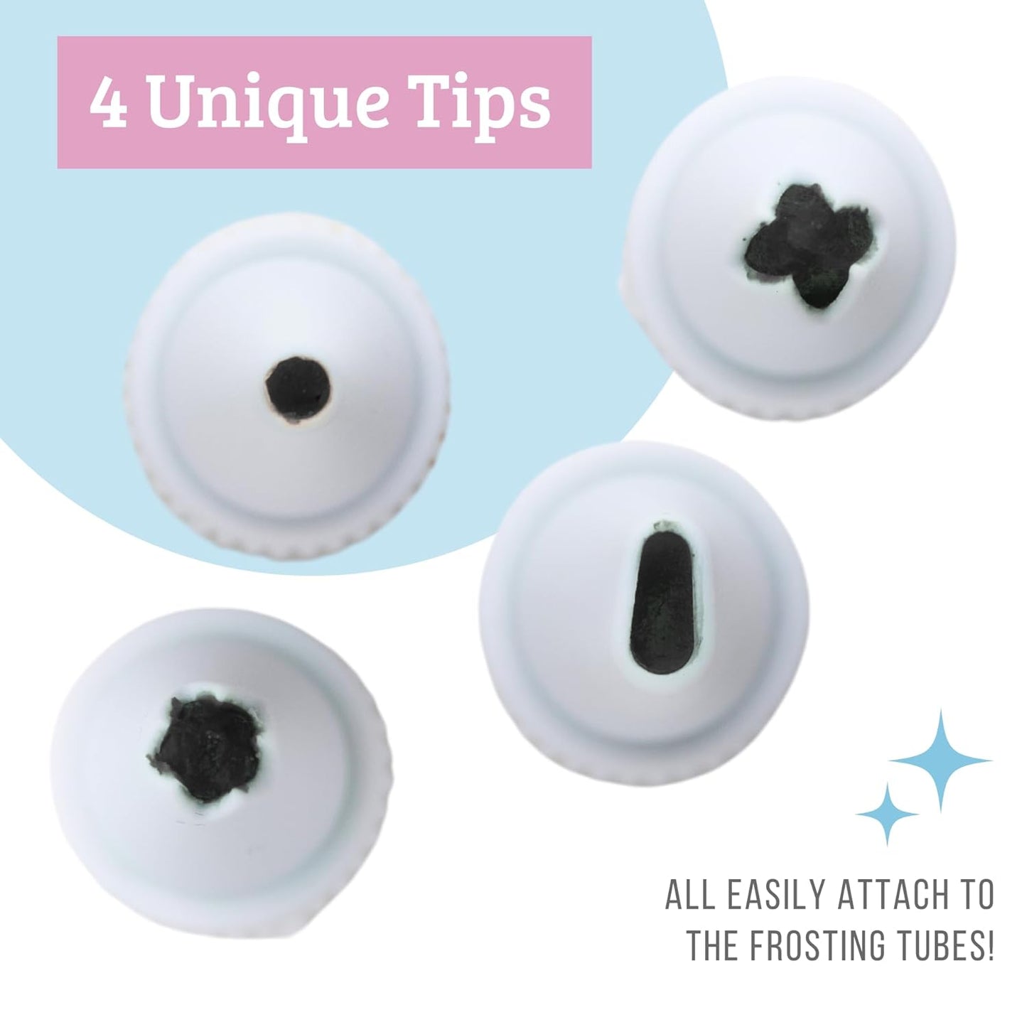 Sweets Indeed Frosting Kit plus Sprinkles Frosting Tubes nozzles 11.71 ounces Perfect for baking and cookie decoarting (Monster Mash)