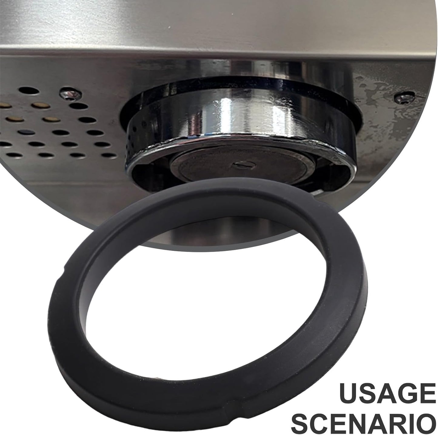 Group Head Seal Gasket For Bezzera, Espresso Machines Group Nozzle Connector Gasket O-Ring, Silicone Replacement 73X56x10mm(2 pack)