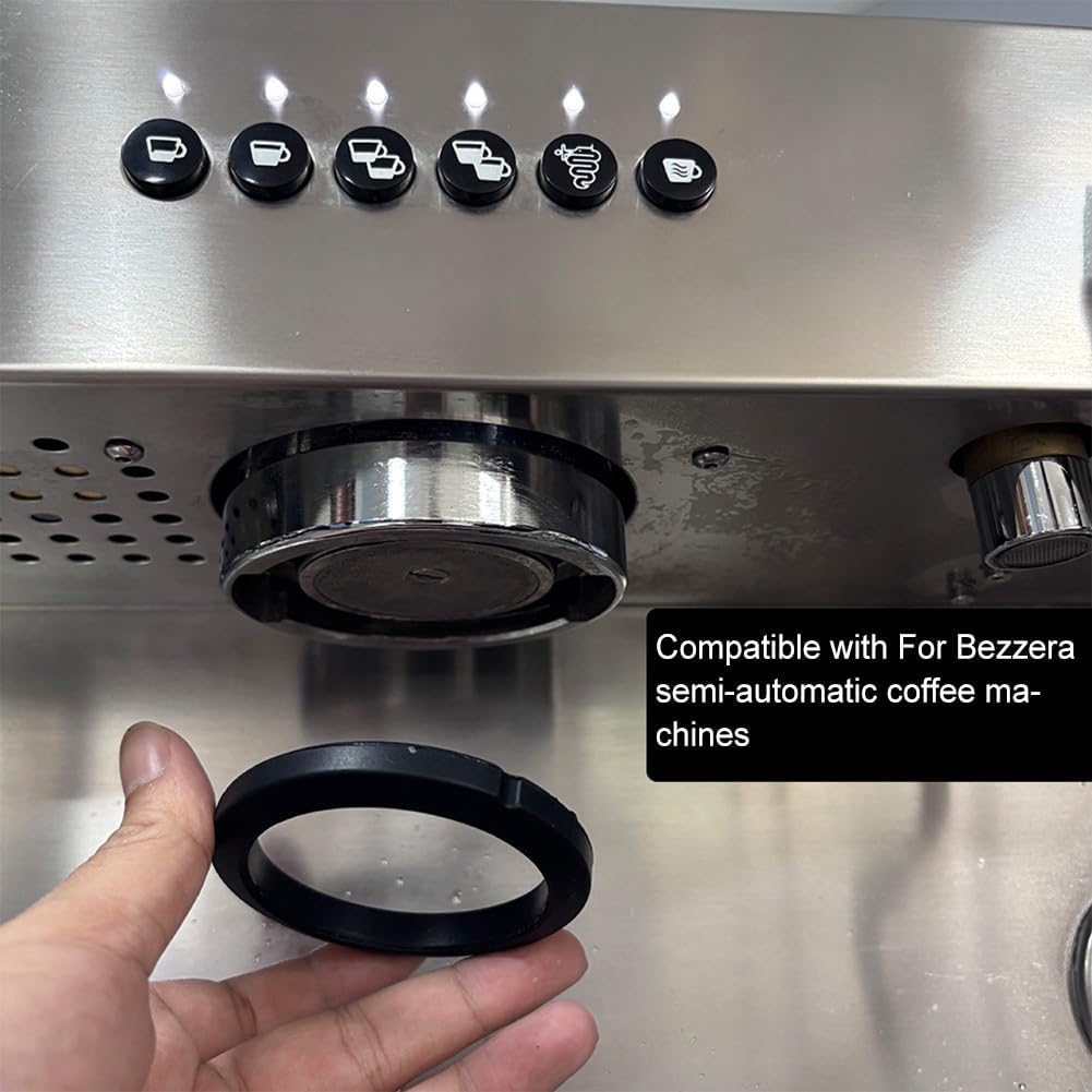 Group Head Seal Gasket For Bezzera, Espresso Machines Group Nozzle Connector Gasket O-Ring, Silicone Replacement 73X56x10mm(1 pack)