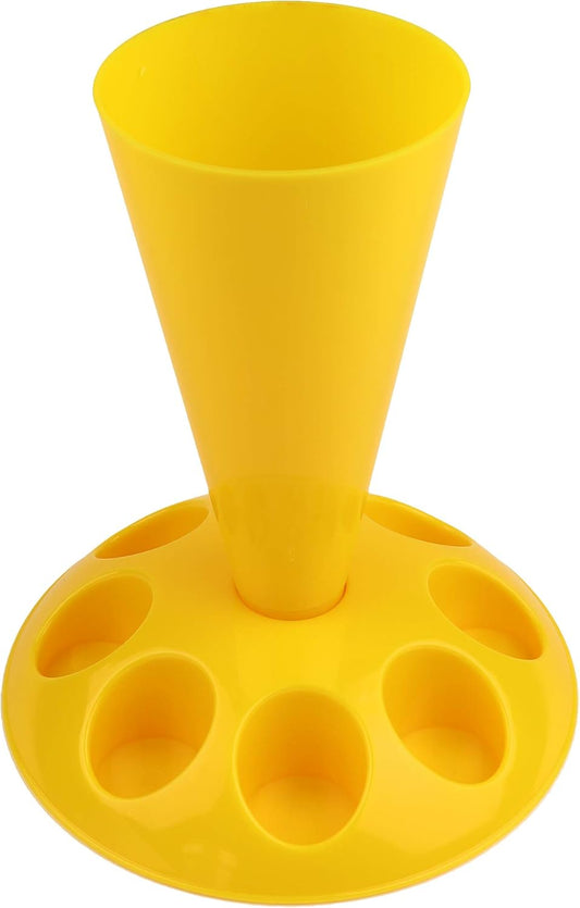 O'Creme Pastry-Bag-Holding Stand with Pastry-Tip Cavities