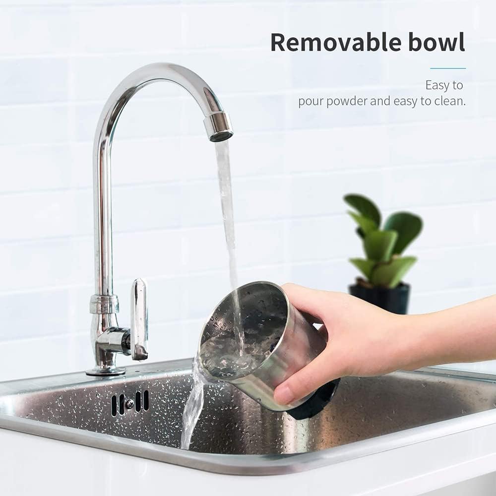 SHARDOR Coffee Grinder Electric, Spice, Herb, Grinder for Coffee Bean Spices and Seeds with 2 Removable Stainless Steel Bowls, Black