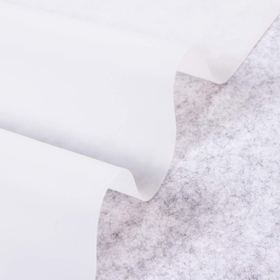 Extra Large Mulitpurpose Silicone Placemat,Countertop Protector, Kitchen Counter Mat, Table Mat, Heat Resistant, Washable, Non Slip (27.6x19.6 inch, Translucent-1pcs)