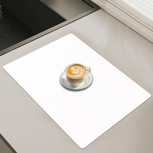 23.6"x15.7" Silicone Mats for Kitchen Counter, Non-Slip Heat Resistant Countertop Protector, Waterproof Silicone Craft Mat for Kitchen Island, Semitransparent