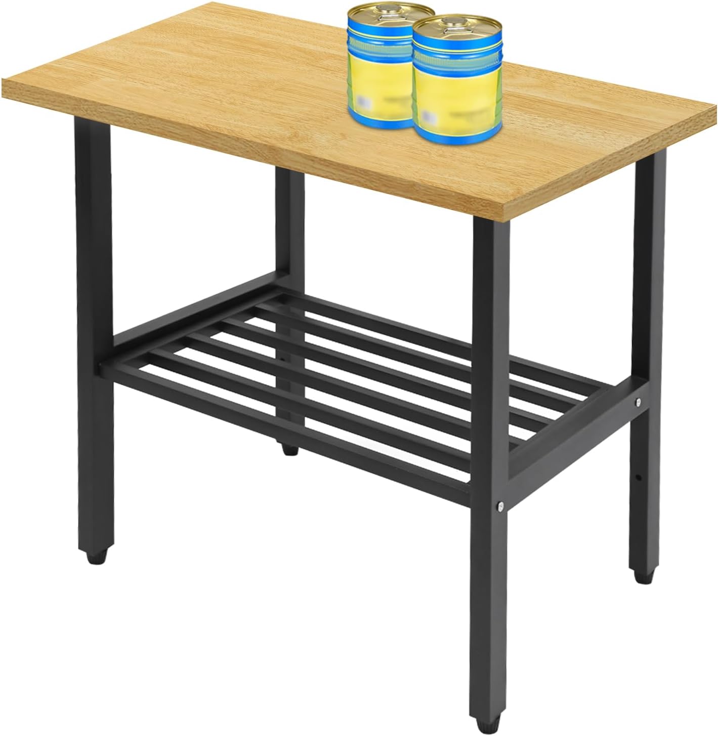 Butcher Block Countertop | 30x12in Wood Board Countertop | DIY Washer Dryer/Island/Kitchen Counter top | countertop Cutting Board | 1102lbs Load Capacity | Wood Color | NO Base Legs, 1.38in Thick