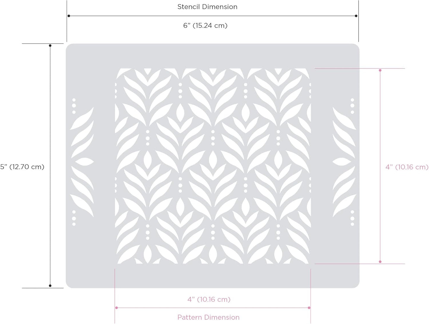 Cookie and Cupcake Stencil (Allura)