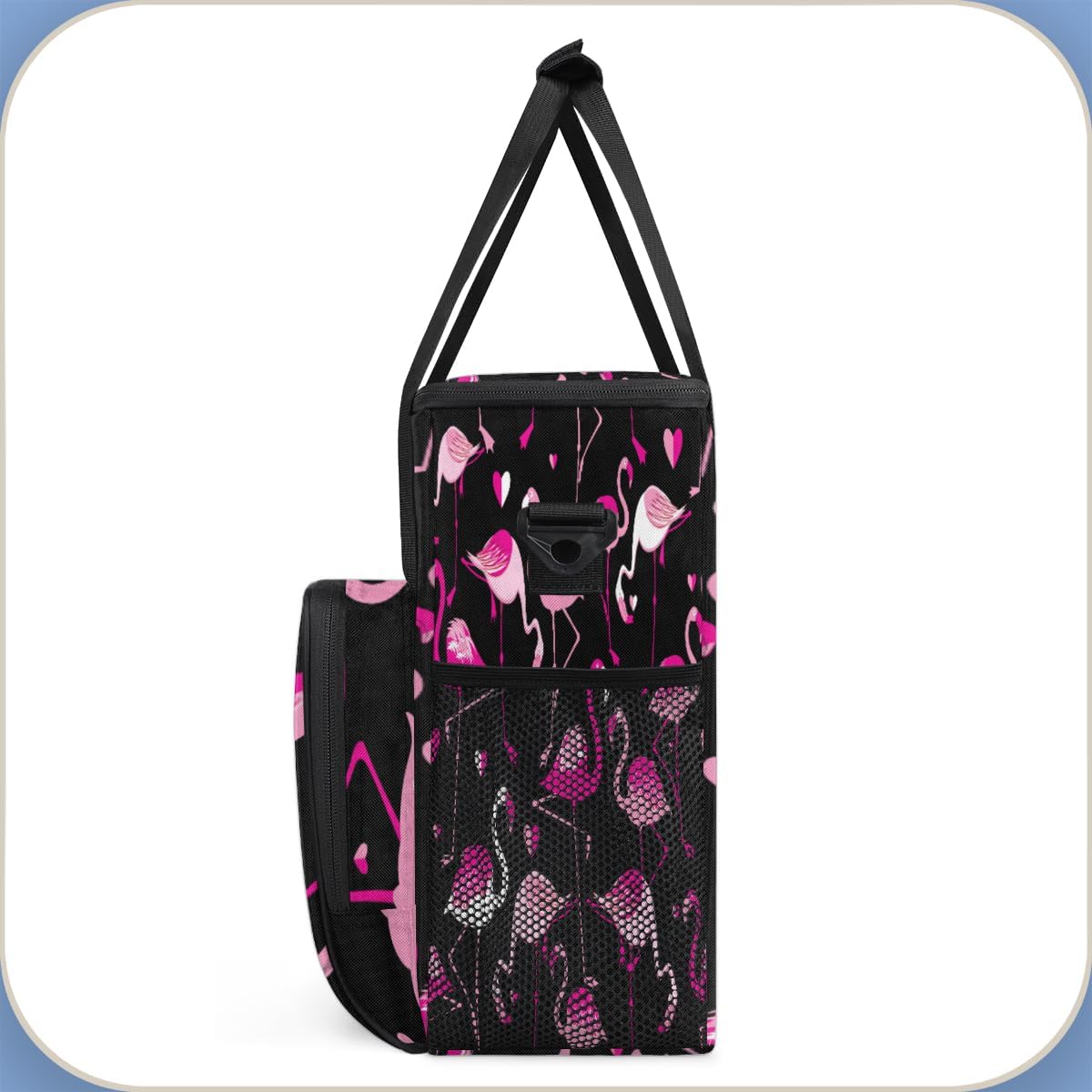 cfpolar Coffee Maker Storage Bag, Waterproof Travel Carrying Storage Tote Bag Organizer Case, Compatible with K-Mini or K-Mini Plus, And Suitable for Other Accessories， With Pockets for K-Cup Pods