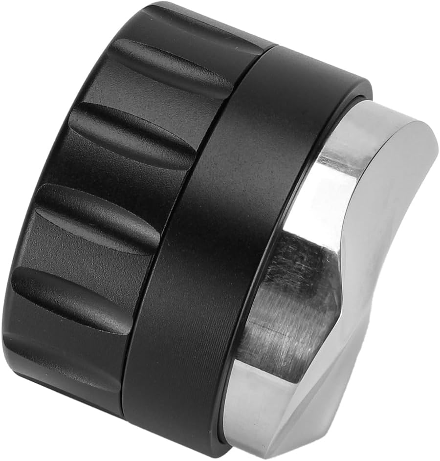 53.75mm Gravity Coffee Distribution Tool, Gravity Adaptive Coffee Distributor, Anti-slip Espresso Leveler, Barista Espresso Accessories, 304 Stainless Steel base